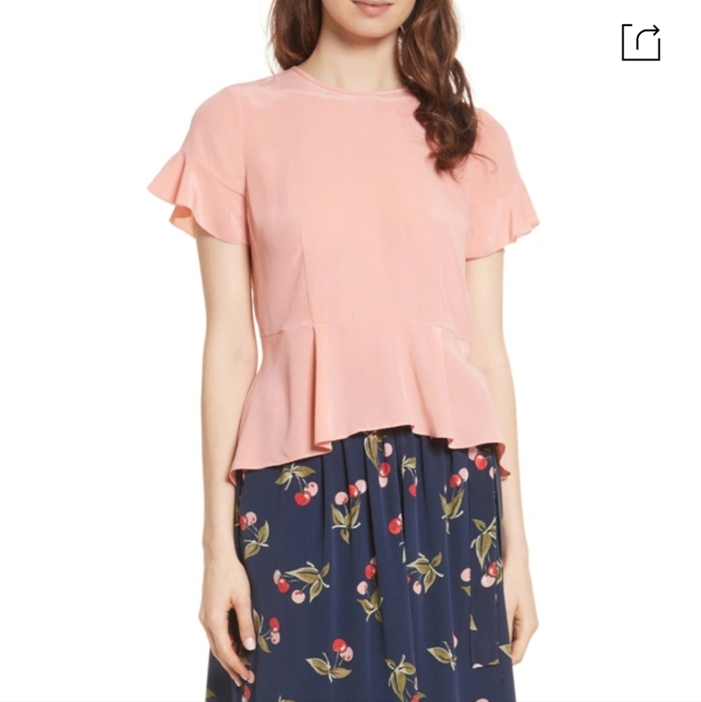 💙 NWT Joie Aquanetta Top Dark Navy